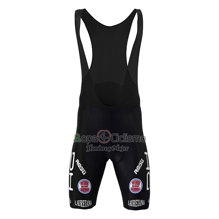 Androni Giocattoli Ropa Ciclismo Culotte Corto 2022 Hombre Mangas Cortas Negro Rojo